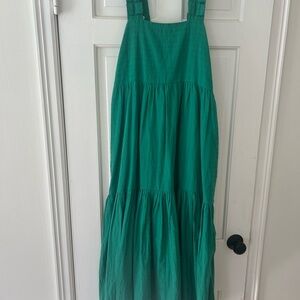 Tuckernuck Green Tiered Maxi Dress